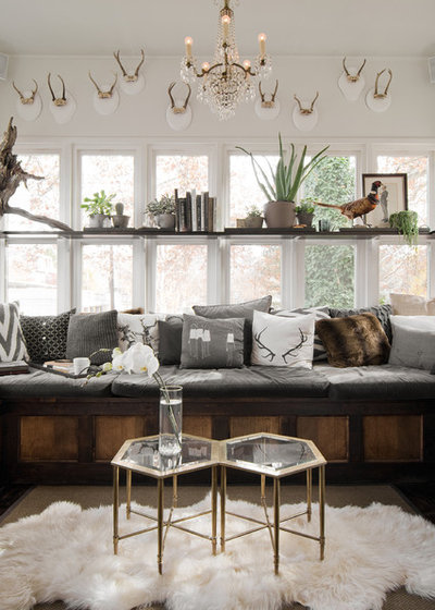 Eclectic Living Room by cityhomeCOLLECTIVE