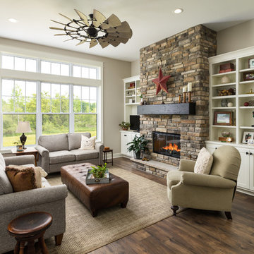 The Oakcrest - Living Room