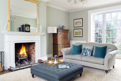 Photo of a classic living room in Wiltshire.