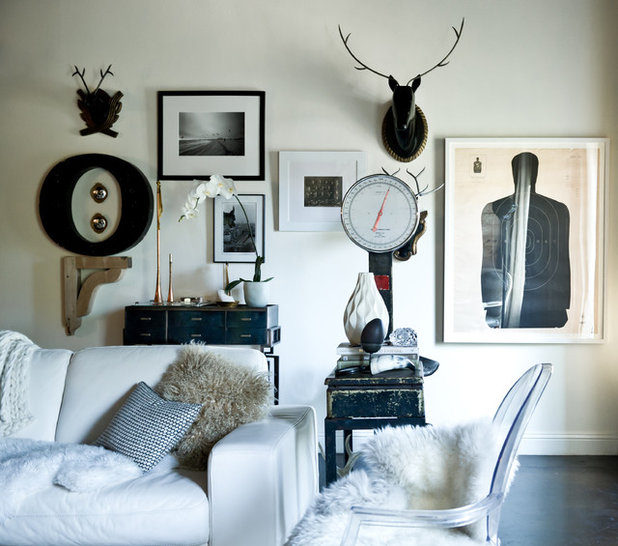 Eclectic Living Room by Jamie Laubhan-Oliver