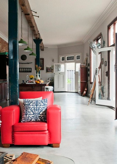 Eclectic Living Room by Etica Studio