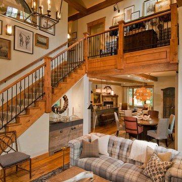 The Ship Captain & Equestrian's Modern American Home -- Steamboat Springs, CO