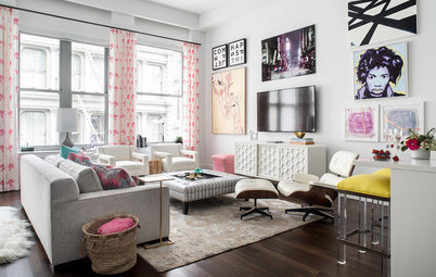 This Bright New York Living Room Is Designed to Entertain