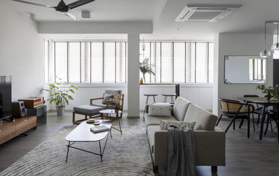 Houzz Tour: Singapore Colonial Meets Scandi Style in This Unit