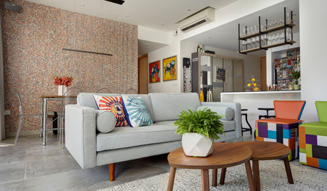 Houzz Tour: A Mosaic Feature That Lights Up a 4-Bedroom Family Home
