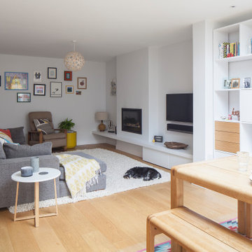 Thirties Semi in Hove_Open Plan Living Area