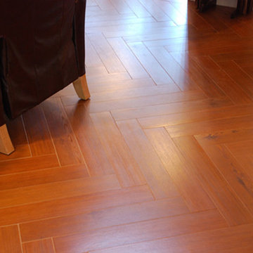 This Isn't Wood! It's Porcelain Tile.