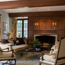 Traditional Living Room by Meyer & Meyer, Inc. Architecture and Interiors