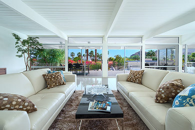 Living room - modern living room idea in Los Angeles