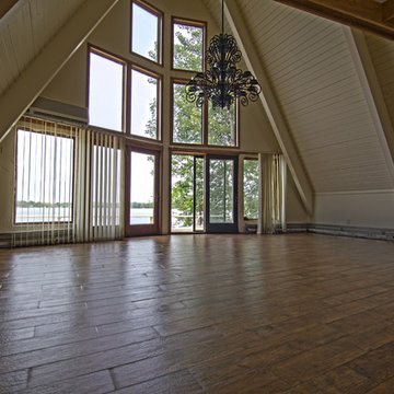 Tile Floor - A-frame lake home - Kimball MN