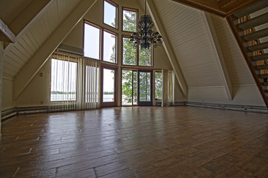 Tile Floor - A-frame lake home - Kimball MN