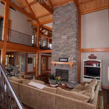 Timber Frame Great Room