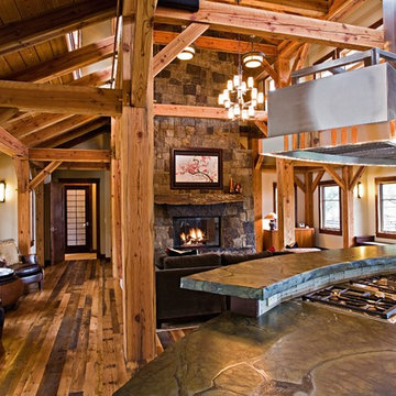 Timber Frame Great Room Steamboat Springs Ski Area Storm Meadow Drive Mountain/A