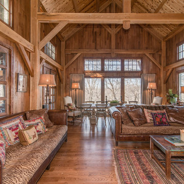 Timber Frame Home in Rock Island, Tennessee