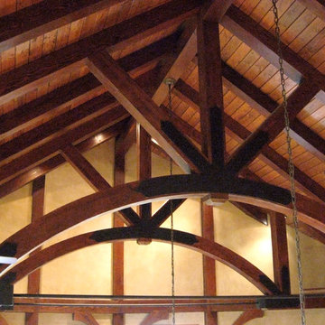 Timber Frame Home - Timber Roof