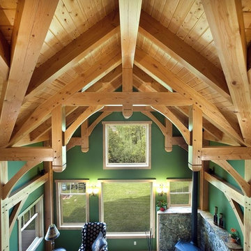 Timber Frame Vaulted Ceilings