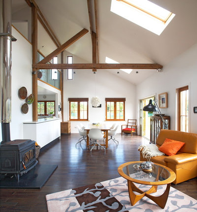 Contemporary Living Room by Stuart Design Studio