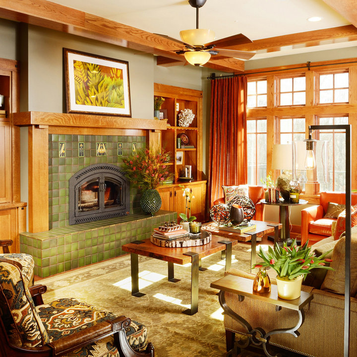 75 Craftsman Living Room Ideas You'll Love March, 2025 Houzz