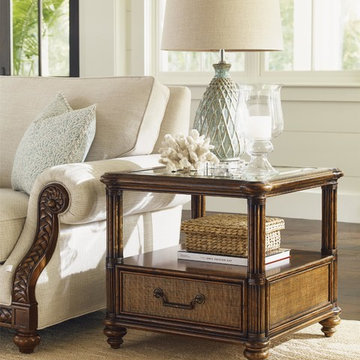 Tommy Bahama Home Bali Hai Bimini Square End Table