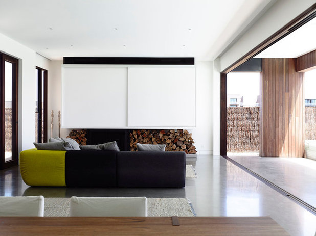 Contemporary Living Room by Wolveridge Architects
