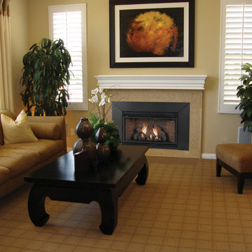 Traditional Brick Fireplace - American Hearth