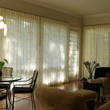 Traditional Drapes in Portola Valley