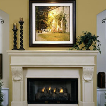 Traditional Fireplace mantle