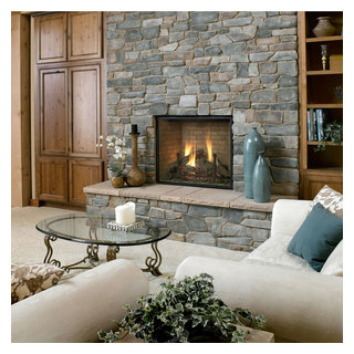 Traditional Fireplaces - Traditional - Living Room - Portland - by ...