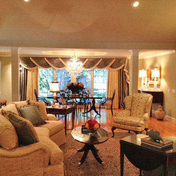 Traditional Home - Living Room & Dining Room