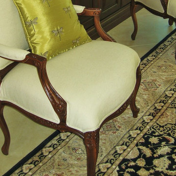 Traditional Living room - Custom Built-in - Rancho Santa Fe