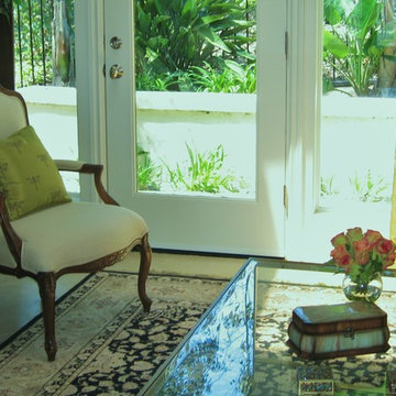 Traditional Living room - Custom Built-in - Rancho Santa Fe