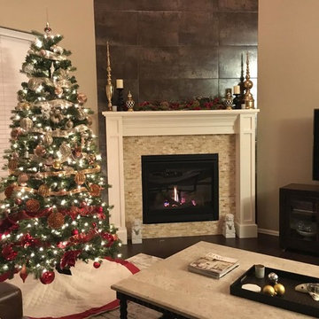Traditional Living Room Holiday