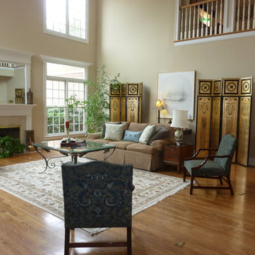 Traditional Living Room Redesign