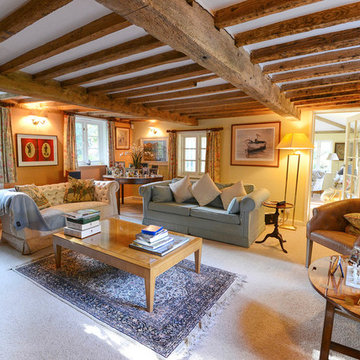 Traditional living room - Thatch Cottage Extension in Wiltshire