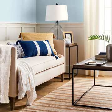 Traditional Neutral and Blue Living Room Collection - Threshold™