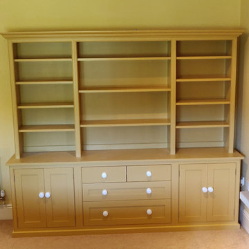 Traditional painted bookcase in Cheltenham