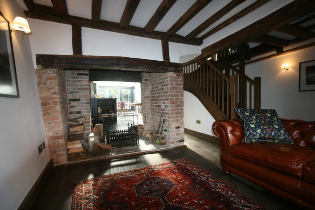 Farmhouse Living Room by Christian Builders Margate Ltd