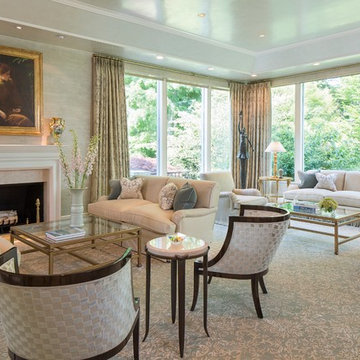 Transitional Interior in Greenwich, CT