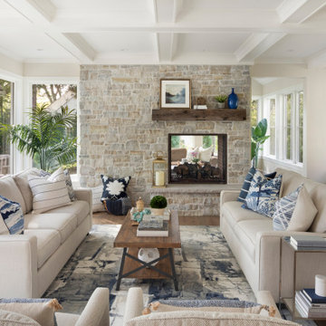 Transitional Lake Cottage