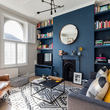 9 Ideas for Designing a Navy Blue Living Room