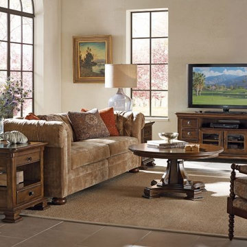transitional living room