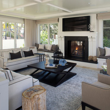 Transitional Living Room
