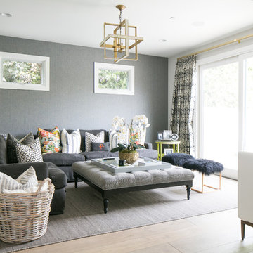 Transitional Living Room