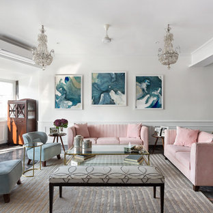 Transitional Living Room
