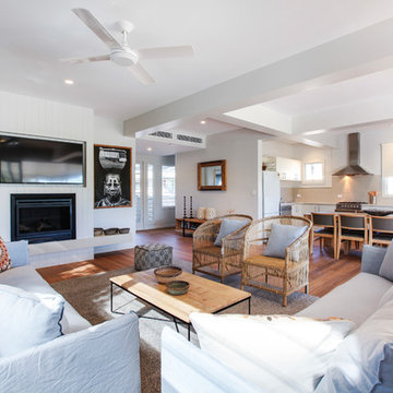 Transitional Living Room