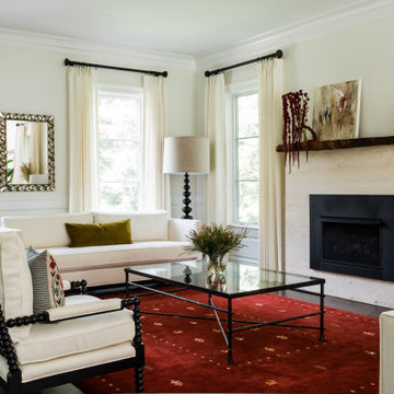 Transitional Living Room