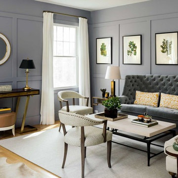 Transitional Living Room