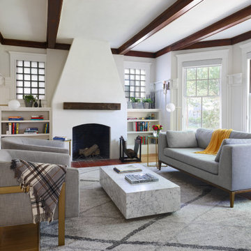 Transitional Living Room