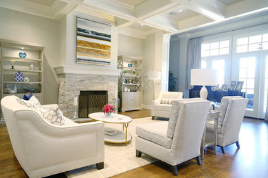 Transitional Living Room