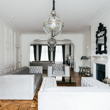 Transitional Living Room